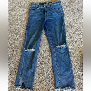 Levi's high rise straight stretch jeans • Size 29 • $40